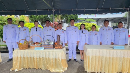 ทน.แม่สอด ร่วมพิธีเฉลิมพระเกียรติพระบาทสมเด็จพระเจ้าอยู่หัว เนื่องในโอกาสวันเฉลิมพระชนมพรรษา 28 กรกฎาคม 2568 