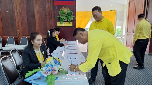 ทน.แม่สอด จัดโครงการส่งเสริมและให้ความรู้คณะกรรมการชุมชนในเขตเทศบาลนครแม่สอด ประจำปีงบประมาณ 2568