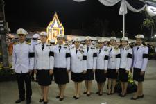 เทศบาลนครแม่สอด เข้าร่วมพิธีถวายดอกไม้จันทน์ ในพระราชพิธีถวายพระเพลิงพระบรมศพ พระบาทสมเด็จพระปรมินทรมหาภูมิพลอดุลยเดช บรมนาถบพิตร