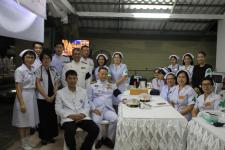 เทศบาลนครแม่สอด เข้าร่วมพิธีถวายดอกไม้จันทน์ ในพระราชพิธีถวายพระเพลิงพระบรมศพ พระบาทสมเด็จพระปรมินทรมหาภูมิพลอดุลยเดช บรมนาถบพิตร