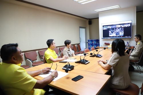 ทน.แม่สอด เข้าร่วมการประชุมเพื่อพิจารณางบประมาณในกลุ่มภารกิจด้านการแก้ไขปัญหาด้านภัยพิบัติและทรัพยากรธรรมชาติ ผ่านสื่ออิเล็กทรอนิกส์ (Online)