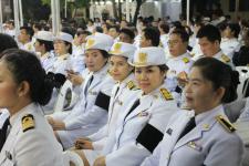 เทศบาลนครแม่สอด เข้าร่วมพิธีถวายดอกไม้จันทน์ ในพระราชพิธีถวายพระเพลิงพระบรมศพ พระบาทสมเด็จพระปรมินทรมหาภูมิพลอดุลยเดช บรมนาถบพิตร