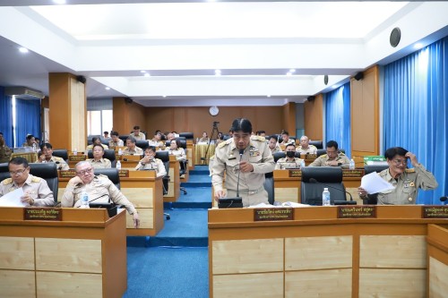 สภาเทศบาลนครแม่สอด จัดประชุมสภาเทศบาลนครแม่สอด สมัยประชุมสามัญ สมัยที่ 3 ครั้งที่ 1 ประจำปี 2568 