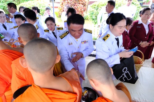 ทน.แม่สอด เข้าร่วมกิจกรรมเฉลิมพระเกียรติสมเด็จ พระนางเจ้าสิริกิติ์ พระบรมราชินีนาถ พระบรมราชชนนีพันปีหลวง เนื่องในโอกาสวันเฉลิมพระชนมพรรษา 12 สิงหาคม 2568