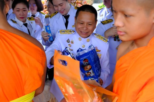 ทน.แม่สอด เข้าร่วมกิจกรรมเฉลิมพระเกียรติสมเด็จ พระนางเจ้าสิริกิติ์ พระบรมราชินีนาถ พระบรมราชชนนีพันปีหลวง เนื่องในโอกาสวันเฉลิมพระชนมพรรษา 12 สิงหาคม 2568