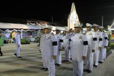 เทศบาลนครแม่สอด เข้าร่วมพิธีถวายดอกไม้จันทน์ ในพระราชพิธีถวายพระเพลิงพระบรมศพ พระบาทสมเด็จพระปรมินทรมหาภูมิพลอดุลยเดช บรมนาถบพิตร