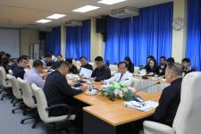 เทศบาลนครแม่สอดจัดการประชุมคณะผู้บริหารและหัวหน้าส่วนราชการเทศบาลนครแม่สอด ครั้งที่ 30/2560