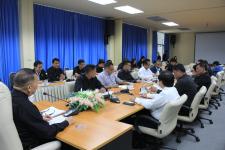 เทศบาลนครแม่สอดจัดการประชุมคณะผู้บริหารและหัวหน้าส่วนราชการเทศบาลนครแม่สอด ครั้งที่ 30/2560