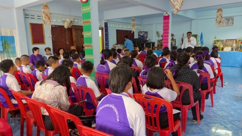 ทน.แม่สอด ร่วมพิธีเปิดโครงการอบรมให้ความรู้  การป้องกันแก้ไขปัญหายาเสพติดในชุมชนร่วมแรง