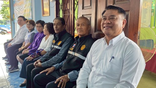 ทน.แม่สอด ร่วมพิธีเปิดโครงการอบรมให้ความรู้  การป้องกันแก้ไขปัญหายาเสพติดในชุมชนร่วมแรง