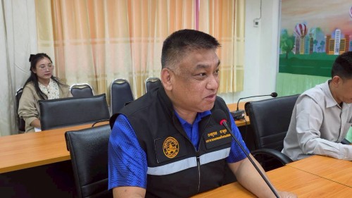 ทน.แม่สอด ประชุมติดตามความคืบหน้างานโครงการนำสายไฟฟ้าสายเคเบิลลงใต้ดิน ร่วมกับการไฟฟ้าส่วนภูมิภาคอำเภอแม่สอด