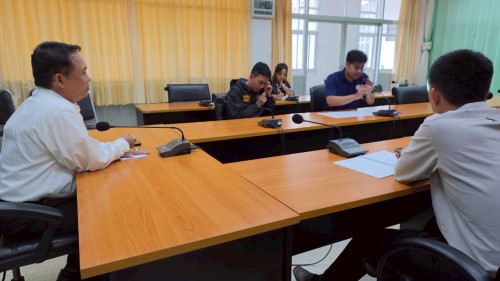 ทน.แม่สอด ประชุมติดตามความคืบหน้างานโครงการนำสายไฟฟ้าสายเคเบิลลงใต้ดิน ร่วมกับการไฟฟ้าส่วนภูมิภาคอำเภอแม่สอด