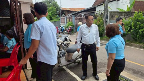 เทศบาลนครแม่สอด เข้าร่วมการประชุมสภากาแฟสัญจรกลุ่มพัฒนาสตรี ประจำเดือน สิงหาคม