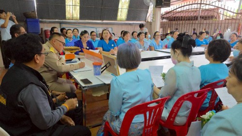 เทศบาลนครแม่สอด เข้าร่วมการประชุมสภากาแฟสัญจรกลุ่มพัฒนาสตรี ประจำเดือน สิงหาคม