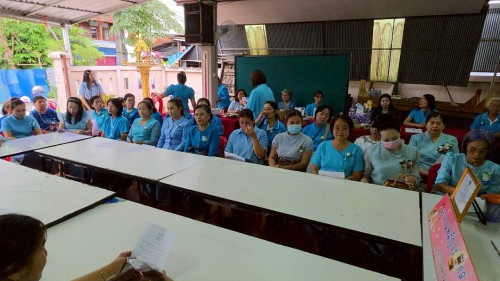 เทศบาลนครแม่สอด เข้าร่วมการประชุมสภากาแฟสัญจรกลุ่มพัฒนาสตรี ประจำเดือน สิงหาคม