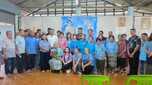 ทน.แม่สอด เข้าร่วมกิจกรรมผู้สูงอายุ ชุมชนอินทรคีรี1 ประจำเดือน สิงหาคม 2568