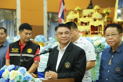 เทศบาลนครแม่สอด จัดโครงการอบรมเพิ่มประสิทธิภาพเครือข่ายองค์กรประสานพลังแผ่นดินเอาชนะยาเสพติด