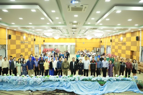เทศบาลนครแม่สอด จัดโครงการอบรมเพิ่มประสิทธิภาพเครือข่ายองค์กรประสานพลังแผ่นดินเอาชนะยาเสพติด