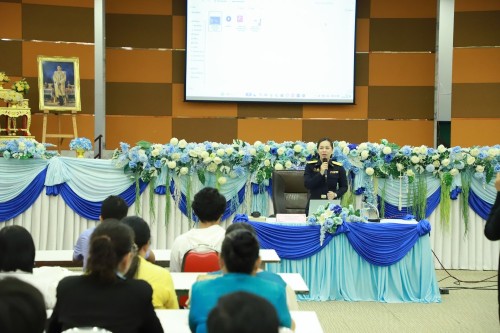 เทศบาลนครแม่สอด จัดโครงการอบรมเพิ่มประสิทธิภาพเครือข่ายองค์กรประสานพลังแผ่นดินเอาชนะยาเสพติด