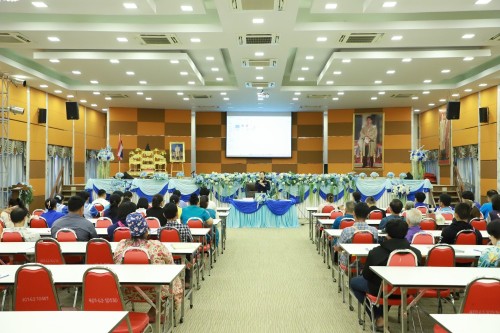 เทศบาลนครแม่สอด จัดโครงการอบรมเพิ่มประสิทธิภาพเครือข่ายองค์กรประสานพลังแผ่นดินเอาชนะยาเสพติด