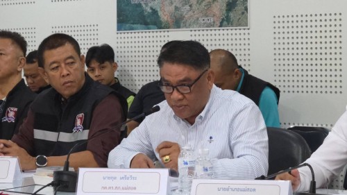 เทศบาลนครแม่สอด เข้าร่วมการประชุมคณะกรรมการตรวจสอบและติดตามการบริหารงานตำรวจ (กต.ตร.สภ.แม่สอด) ครั้งที่ 3/2568