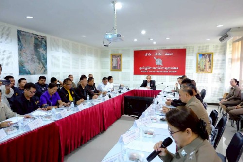 เทศบาลนครแม่สอด เข้าร่วมการประชุมคณะกรรมการตรวจสอบและติดตามการบริหารงานตำรวจ (กต.ตร.สภ.แม่สอด) ครั้งที่ 3/2568