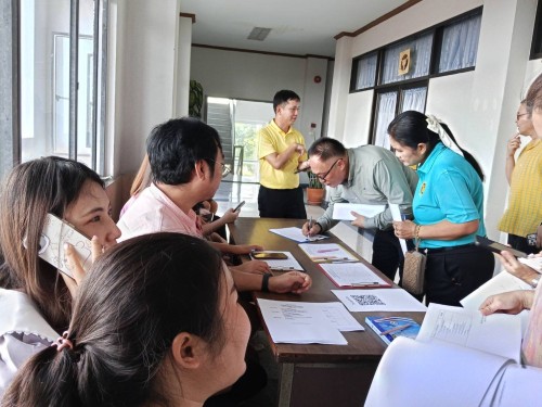 เทศบาลนครแม่สอด เข้าร่วมการประชุมจัดกิจกรรม \"เมืองตากสัมพันธ์ 2568\"