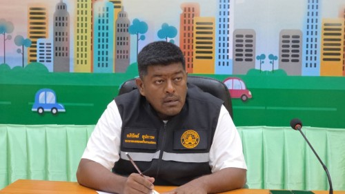 ทน.แม่สอด จัดการประชุมติดตามความคืบหน้างานก่อสร้างห้องนวดแผนไทยคลินิกชุมชนอบอุ่น กองสาธารณสุขและสิ่งแวดล้อม เทศบาลนครแม่สอด 