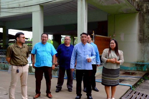 เทศบาลนครแม่สอด ลงพื้นที่ตรวจสอบอาคารและระบบสาธารณูปโภค สถานศึกษา ในสังกัดเทศบาลนครแม่สอด