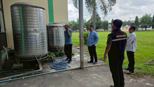 เทศบาลนครแม่สอด ลงพื้นที่ตรวจสอบอาคารและระบบสาธารณูปโภค สถานศึกษา ในสังกัดเทศบาลนครแม่สอด