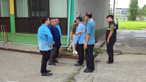 เทศบาลนครแม่สอด ลงพื้นที่ตรวจสอบอาคารและระบบสาธารณูปโภค สถานศึกษา ในสังกัดเทศบาลนครแม่สอด