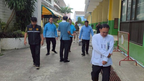 เทศบาลนครแม่สอด ลงพื้นที่ตรวจสอบอาคารและระบบสาธารณูปโภค สถานศึกษา ในสังกัดเทศบาลนครแม่สอด