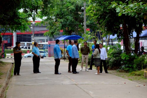 เทศบาลนครแม่สอด ลงพื้นที่ตรวจสอบอาคารและระบบสาธารณูปโภค สถานศึกษา ในสังกัดเทศบาลนครแม่สอด
