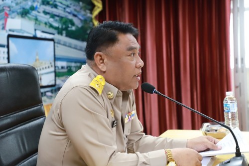 เทศบาลนครแม่สอด จัดประชุมหัวหน้าส่วนราชการ ประจำเดือนสิงหาคม พ.ศ.2568