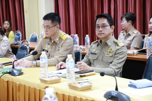 เทศบาลนครแม่สอด จัดประชุมหัวหน้าส่วนราชการ ประจำเดือนสิงหาคม พ.ศ.2568