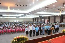 นายกฝอ นายกเทศมนตรีนครแม่สอด ได้เป็นประธานเปิดงานวันแม่แห่งชาติ