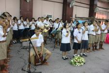 นายกฝอ นายกเทศมนตรีนครแม่สอด ได้เป็นประธานเปิดงานวันแม่แห่งชาติ