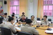 ประชุมผู้บริหาร สมาชิกสภาเทศบาลและหัวหน้าส่วนราชการ เทศบาลนครแม่สอด ครั้งที่ 14/2559