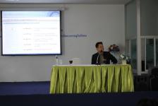 เมื่อเวลา9.30น.นายกเทศมนตรีนครแม่สอด นายเทอดเกียรติ ชินสรนันท์ และผู้อำนวยการกองวิชาการและแผนงาน ร่วมบรรยายเขตเศรษฐกิจพิเศษและท้องถิ่นรูปแบบพิเศษแก่คณะศึกษาดูงานเทศบาลเมืองหนองคาย