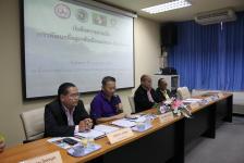 ดร.เทอดเกียรติ ชินสรนันท์ นายกเทศมนตรีนครแม่สอด เข้าร่วมการบันทึกความร่วมมือ การพัฒนาที่อยู่อาศัยเมืองแม่สอด จังหวัดตาก วันอังคารที่ ๖ ตุลาคม พ.ศ. ๒๕๕๘ ณ ห้องประชุมโกเมน เทศบาลนครแม่สอด