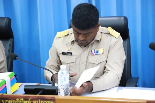 สภาเทศบาลนครแม่สอด จัดประชุมสภาเทศบาลนครแม่สอด สมัยประชุมสามัญ สมัยที่ 3 ครั้งที่ 2 ประจำปี 2568 