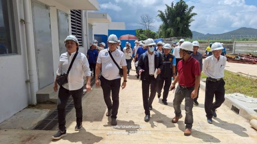 เทศบาลนครแม่สอด ให้การต้อนรับคณะศึกษาดูงานจากเทศบาลเมืองแม่ฮ่องสอน