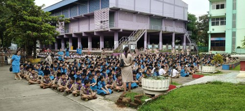 เทศบาลนครแม่สอด ลงพื้นที่ตรวจเยี่ยมโรงเรียนเทศบาลวัดชุมพลคีรี