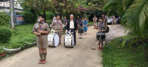 เทศบาลนครแม่สอด ลงพื้นที่ตรวจเยี่ยมโรงเรียนเทศบาลวัดชุมพลคีรี