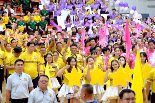 เทศบาลนครแม่สอด เข้าร่วมพิธีเปิดกิจกรรมการแข่งขันกีฬา “เมืองตากสัมพันธ์ 2568” ภายใต้แนวคิด “Tak Together”