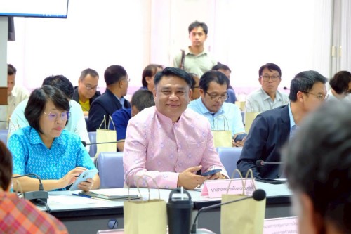ทน.แม่สอด ร่วมการประชุมขับเคลื่อนและติดตามนโยบายของรัฐบาล ภารกิจของกระทรวงมหาดไทย กรมส่งเสริมการปกครองท้องถิ่น และจังหวัดตาก ให้แก่องค์กรปกครองส่วนท้องถิ่น ครั้งที่ 2/2568