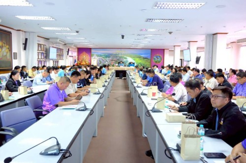 ทน.แม่สอด ร่วมการประชุมขับเคลื่อนและติดตามนโยบายของรัฐบาล ภารกิจของกระทรวงมหาดไทย กรมส่งเสริมการปกครองท้องถิ่น และจังหวัดตาก ให้แก่องค์กรปกครองส่วนท้องถิ่น ครั้งที่ 2/2568