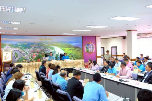 ทน.แม่สอด ร่วมการประชุมขับเคลื่อนและติดตามนโยบายของรัฐบาล ภารกิจของกระทรวงมหาดไทย กรมส่งเสริมการปกครองท้องถิ่น และจังหวัดตาก ให้แก่องค์กรปกครองส่วนท้องถิ่น ครั้งที่ 2/2568