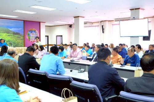 ทน.แม่สอด ร่วมการประชุมขับเคลื่อนและติดตามนโยบายของรัฐบาล ภารกิจของกระทรวงมหาดไทย กรมส่งเสริมการปกครองท้องถิ่น และจังหวัดตาก ให้แก่องค์กรปกครองส่วนท้องถิ่น ครั้งที่ 2/2568