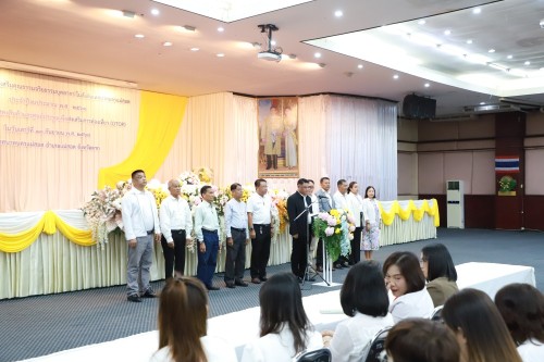 ทน.แม่สอด จัดโครงการฝึกอบรมส่งเสริมคุณธรรมจริยธรรมบุคลากรในสังกัดเทศบาลนครแม่สอด